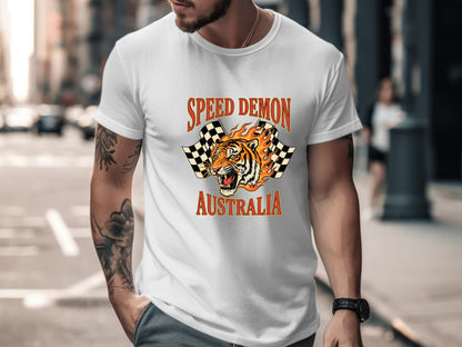 Speed Demon Australia Tiger Racing T-Shirt