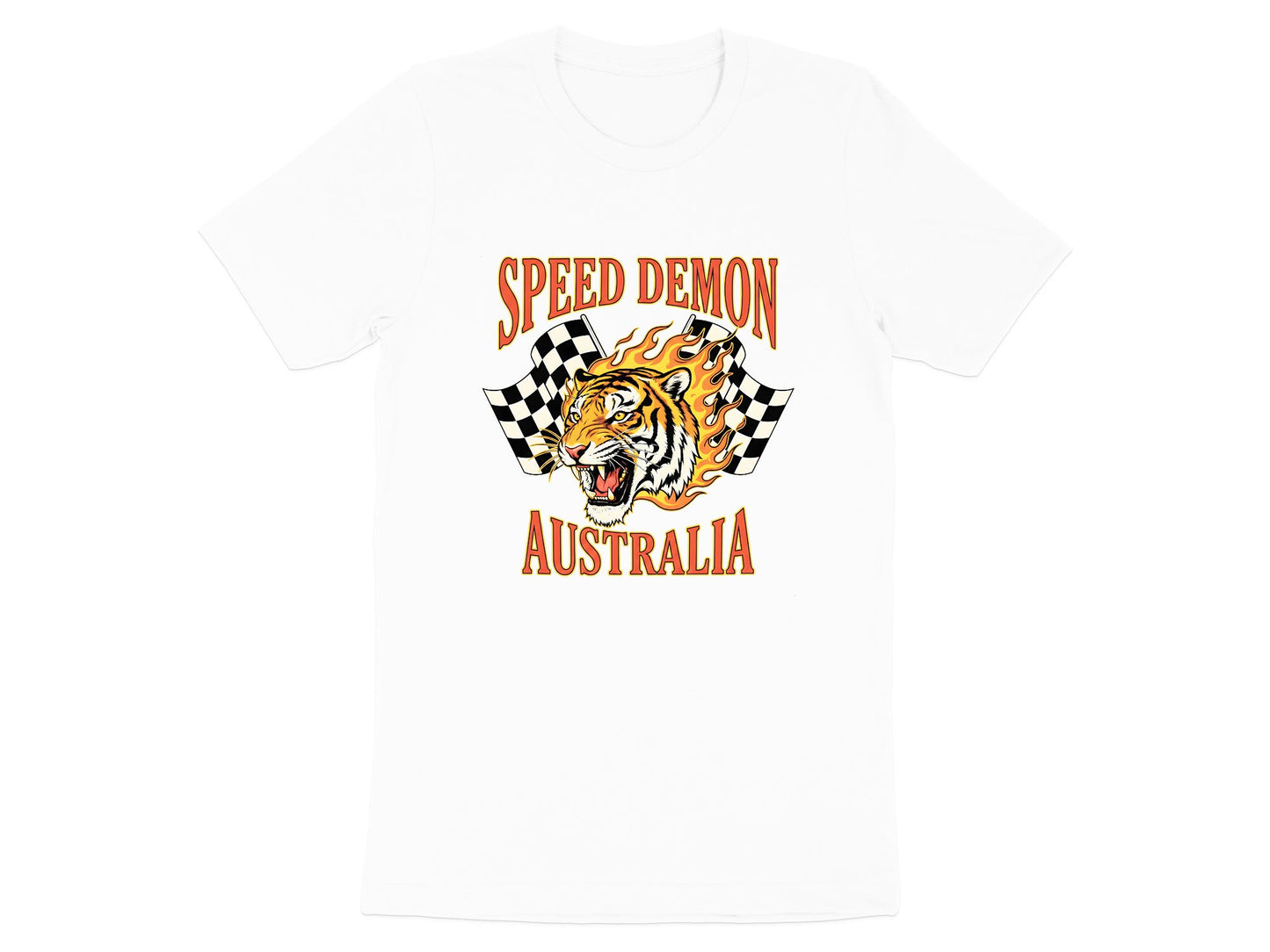 Speed Demon Australia Tiger Racing T-Shirt