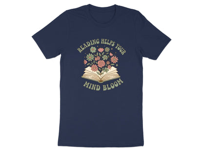 Just One More Chapter T-Shirt - Floral Bookworm Tee