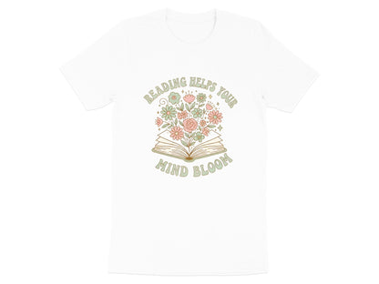 Just One More Chapter T-Shirt - Floral Bookworm Tee