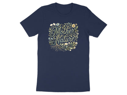 Floral Mother Nature Elegant Script Tee