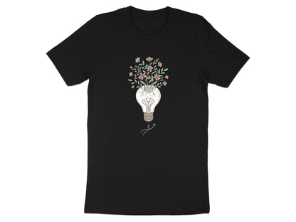 Growing Ideas Flowers in Lightbulb T-Shirt - Creative Growth Tee
