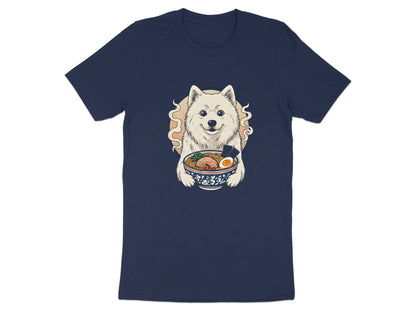 Anime Samoyed Dog Ramen Bowl T-Shirt