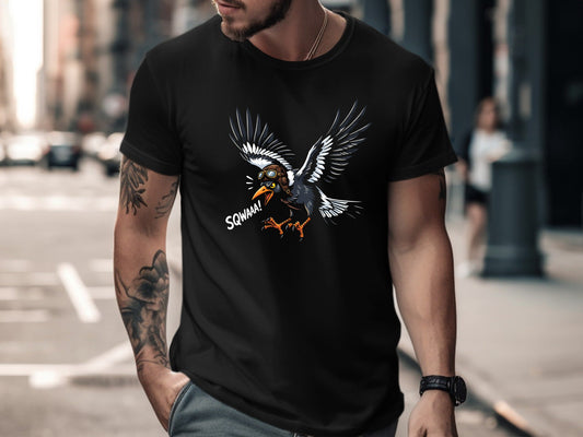 Aviator Magpie Swooping Season T-Shirt | Funny Australian Tee