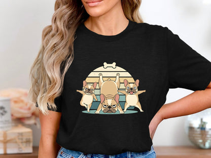 French Bulldog Yoga Squad T-Shirt