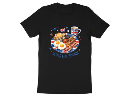 Tastes Like Britain Full English Breakfast T-Shirt - Foodie Art