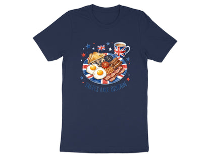 Tastes Like Britain Full English Breakfast T-Shirt - Foodie Art