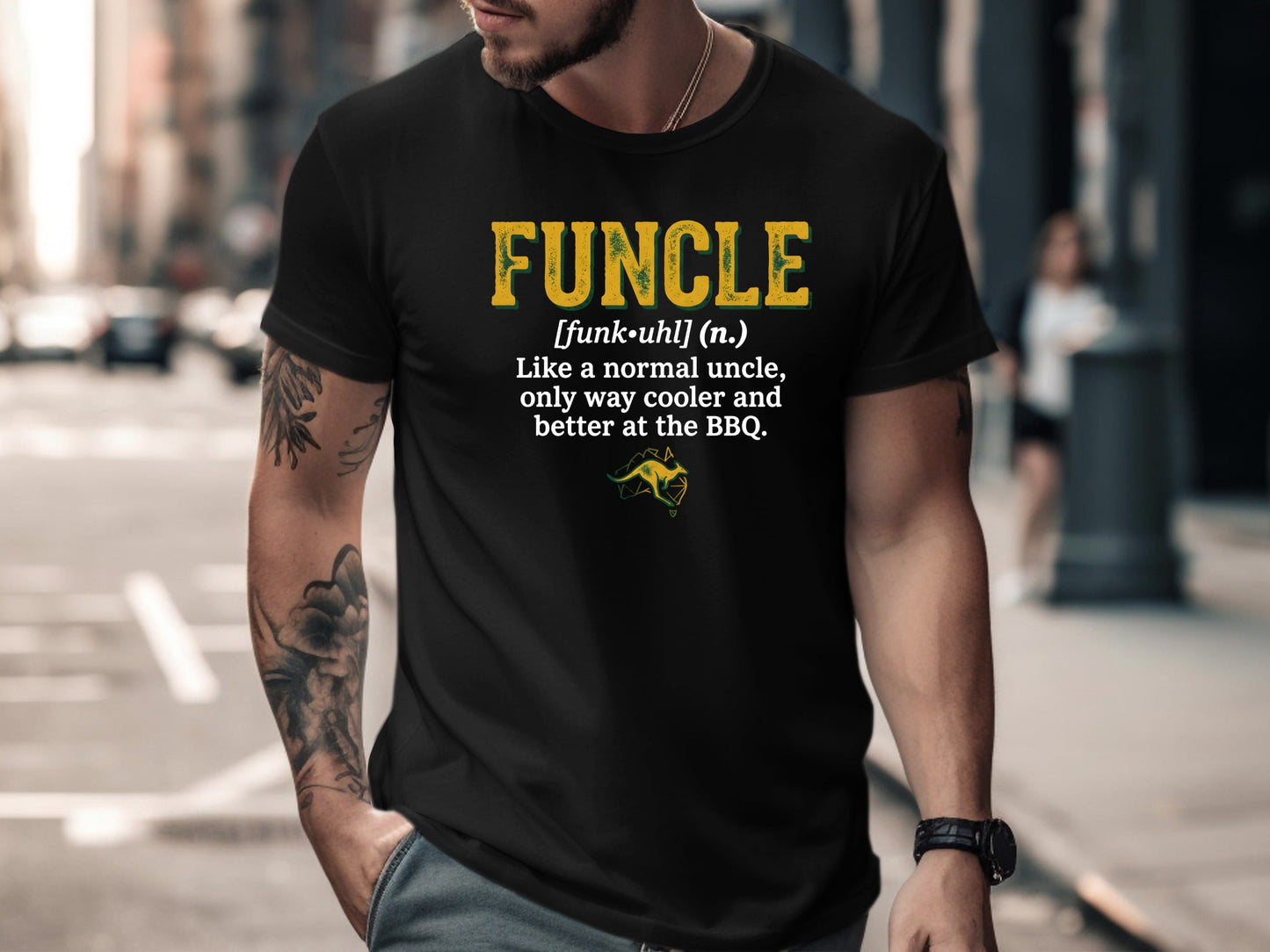 Funcle Definition Funny Graphic Tee - The Fun Uncle Shirt