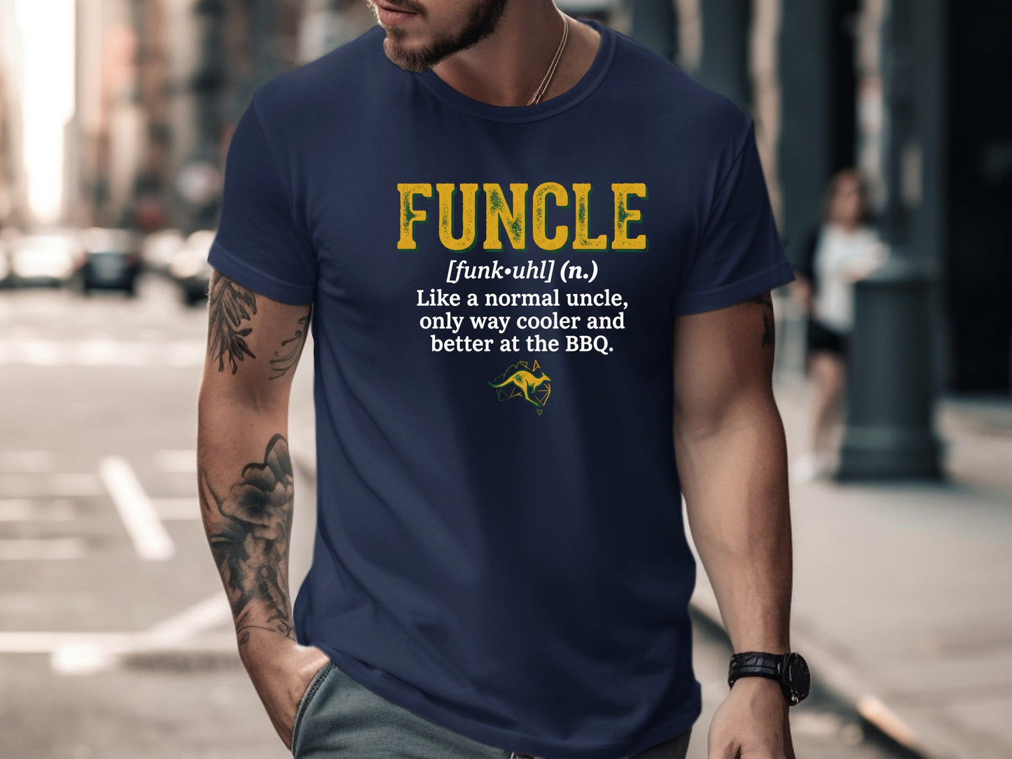 Funcle Definition Funny Graphic Tee - The Fun Uncle Shirt