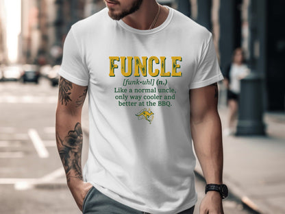 Funcle Definition Funny Graphic Tee - The Fun Uncle Shirt