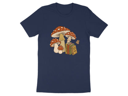 Mushrooms and Moth Tales Cottagecore Book T-Shirt