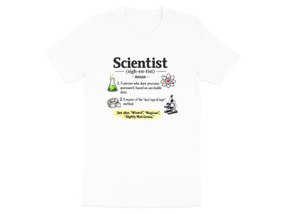 Scientist Definition T-Shirt - Master of Duct Tape & Hope Tee