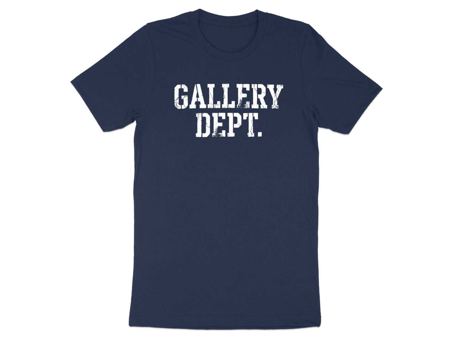 Gallery Dept Inspired Distressed Logo T-Shirt - Minimalist  Tee