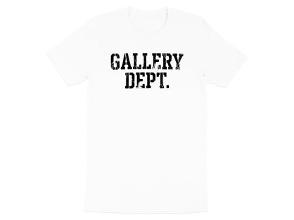Gallery Dept Inspired Distressed Logo T-Shirt - Minimalist  Tee