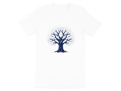 Modern Nature Art Geometric Origami Tree T-Shirt