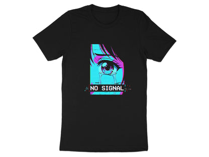 No Signal Glitch Anime Eye T-Shirt