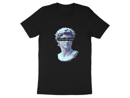 Just One More Chapter Glitch Art Statue T-Shirt