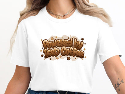 Powered by Iced Coffee T-Shirt