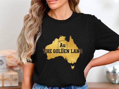 Australia The Golden Land Periodic Table T-Shirt