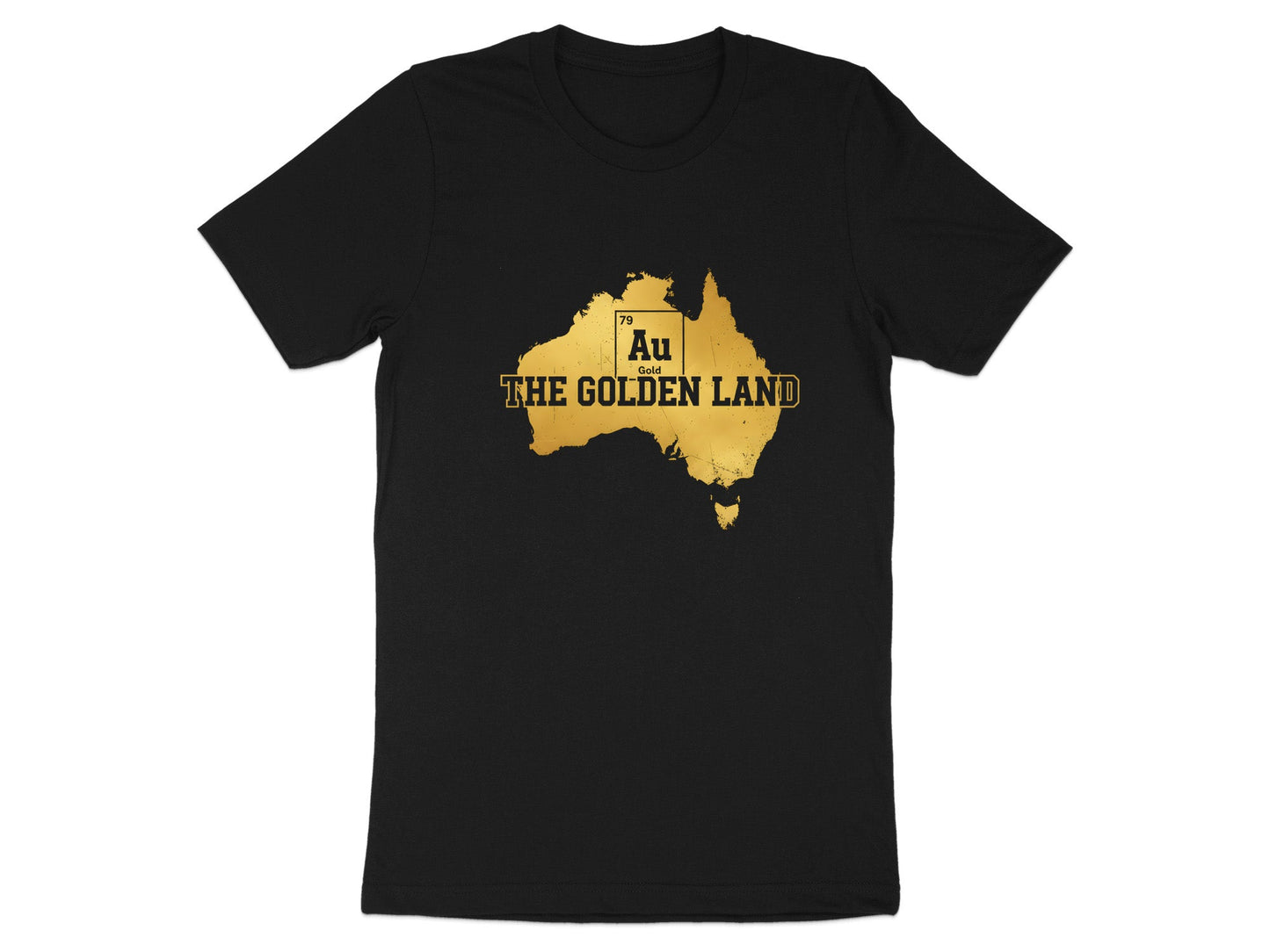 Australia The Golden Land Periodic Table T-Shirt