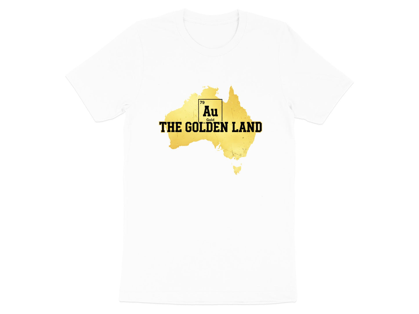 Australia The Golden Land Periodic Table T-Shirt