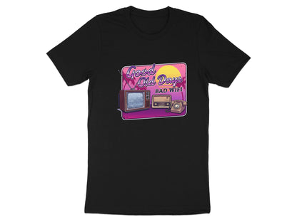 Good Old Days Bad Wifi Synthwave T-Shirt