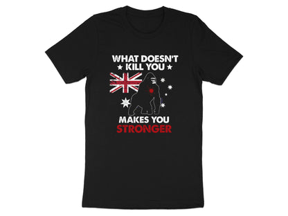 Gorilla Silhouette Australian Flag T-Shirt
