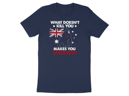 Gorilla Silhouette Australian Flag T-Shirt