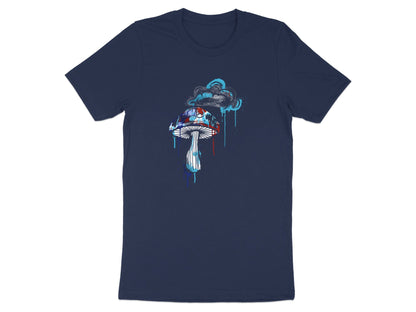 Graffiti Psychedelic Mushroom Drip Tee