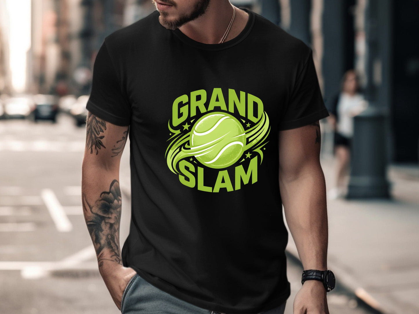 Grand Slam Tennis Graphic T-Shirt