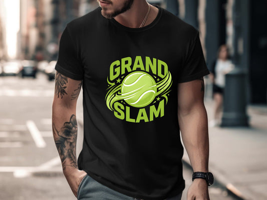 Grand Slam Tennis Graphic T-Shirt