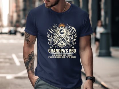 Grandpa's BBQ Master Quality Grilling Tee