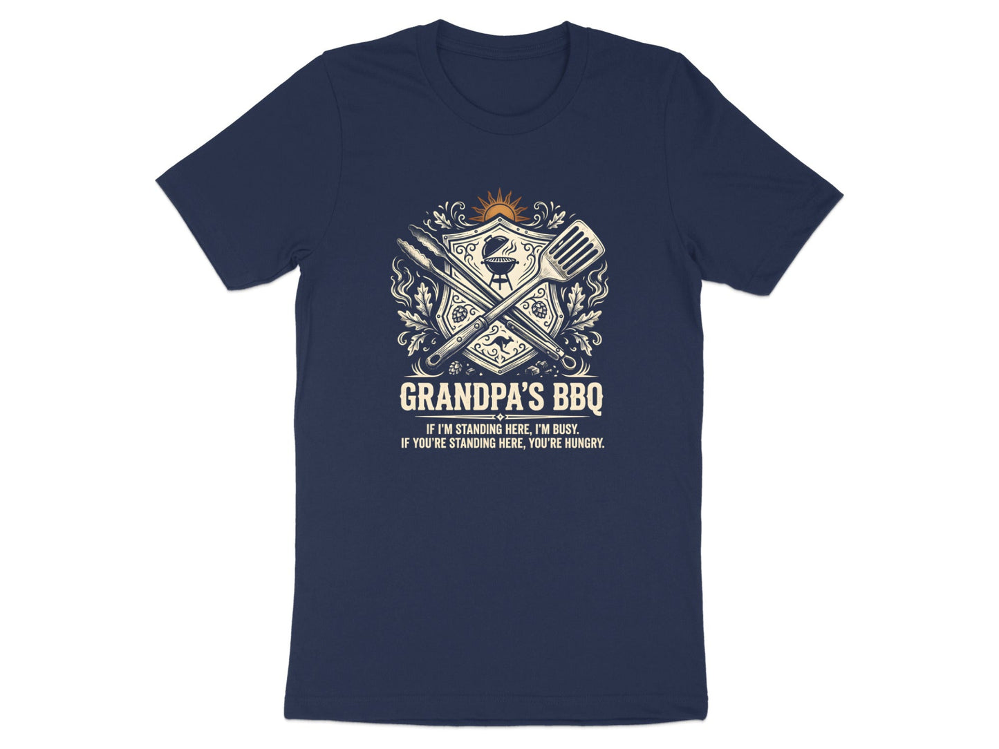 Grandpa's BBQ Master Quality Grilling Tee