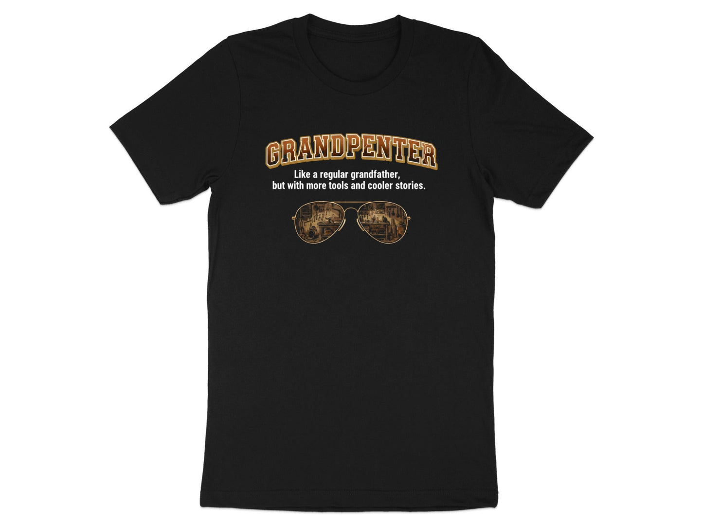 Grandpenter T-Shirt - Like a Regular Grandpa But Cooler