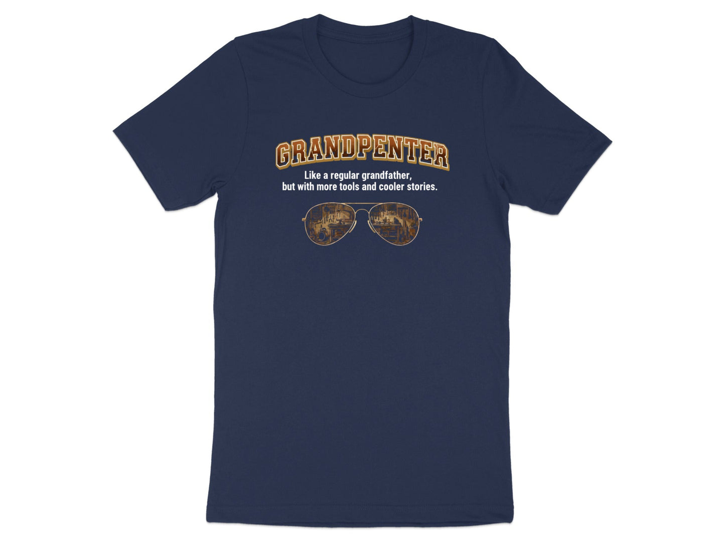 Grandpenter T-Shirt - Like a Regular Grandpa But Cooler