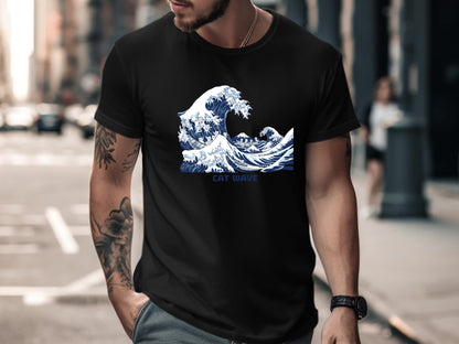 The Great Cat Wave Off Kanagawa T-Shirt