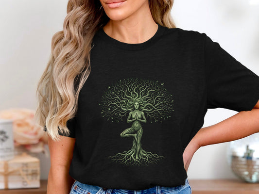 Nature Goddess Spirit Tree T-Shirt