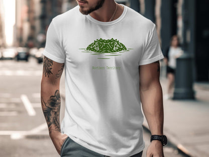 Northern Territory Crocodile Eyes T-Shirt - Lurking Croc