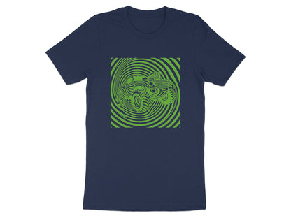Hypnotic Green Monster Truck T-Shirt