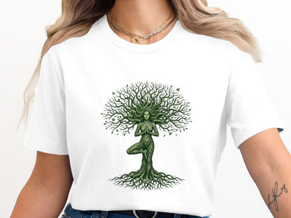 Nature Goddess Spirit Tree T-Shirt