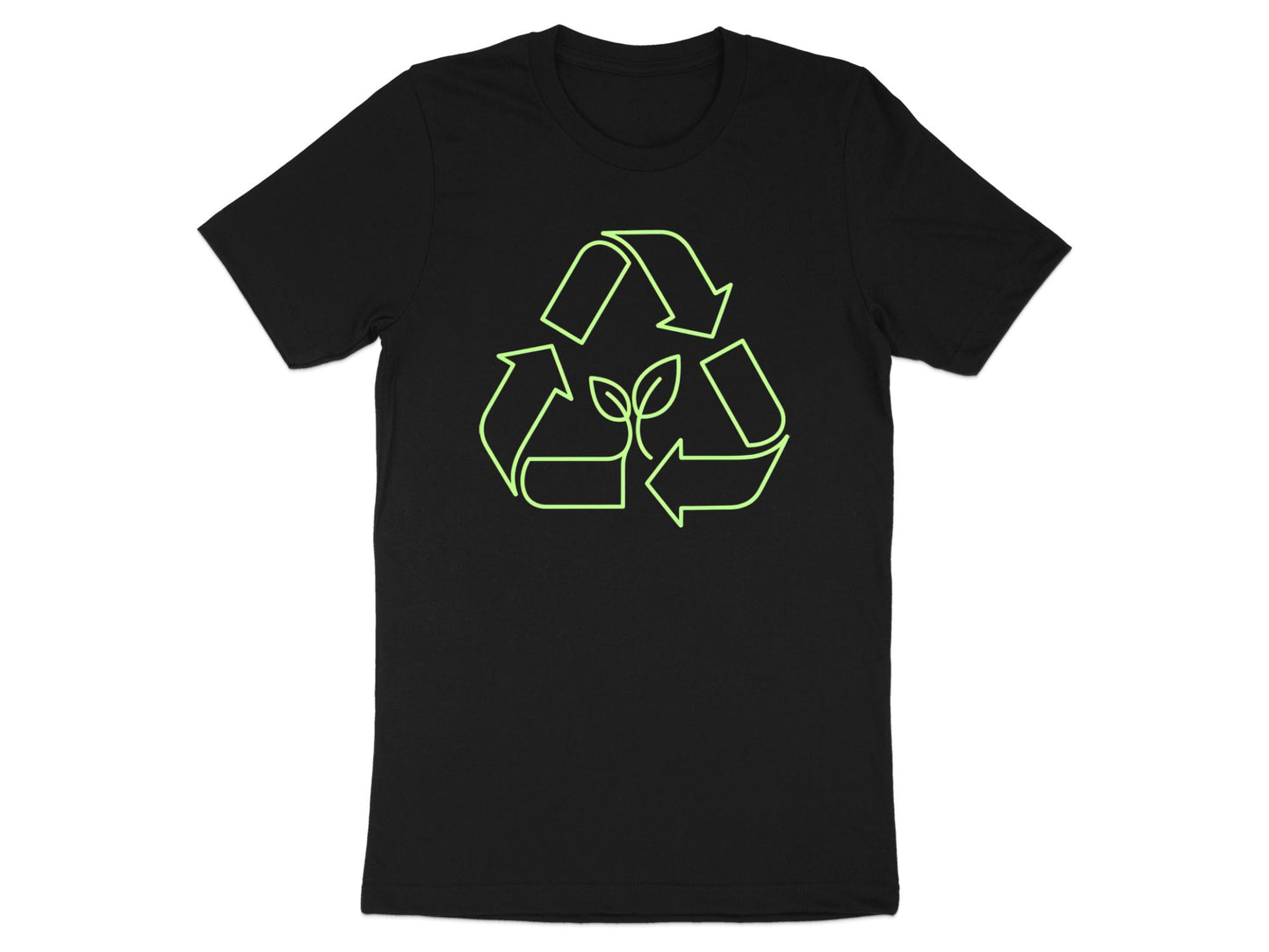 Green Recycle Symbol Sprout Tee