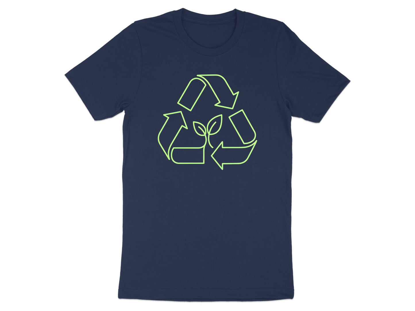 Green Recycle Symbol Sprout Tee