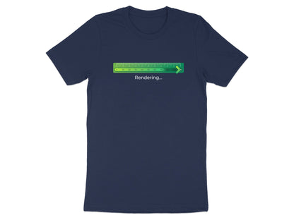 Architectural Rendering Progress Bar T-Shirt - 'Rendering...' Tee