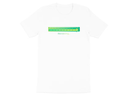 Architectural Rendering Progress Bar T-Shirt - 'Rendering...' Tee