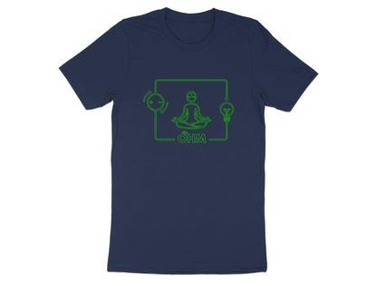 Yoga Ohm Circuit T-Shirt - Zen Electrician Zen  Tee