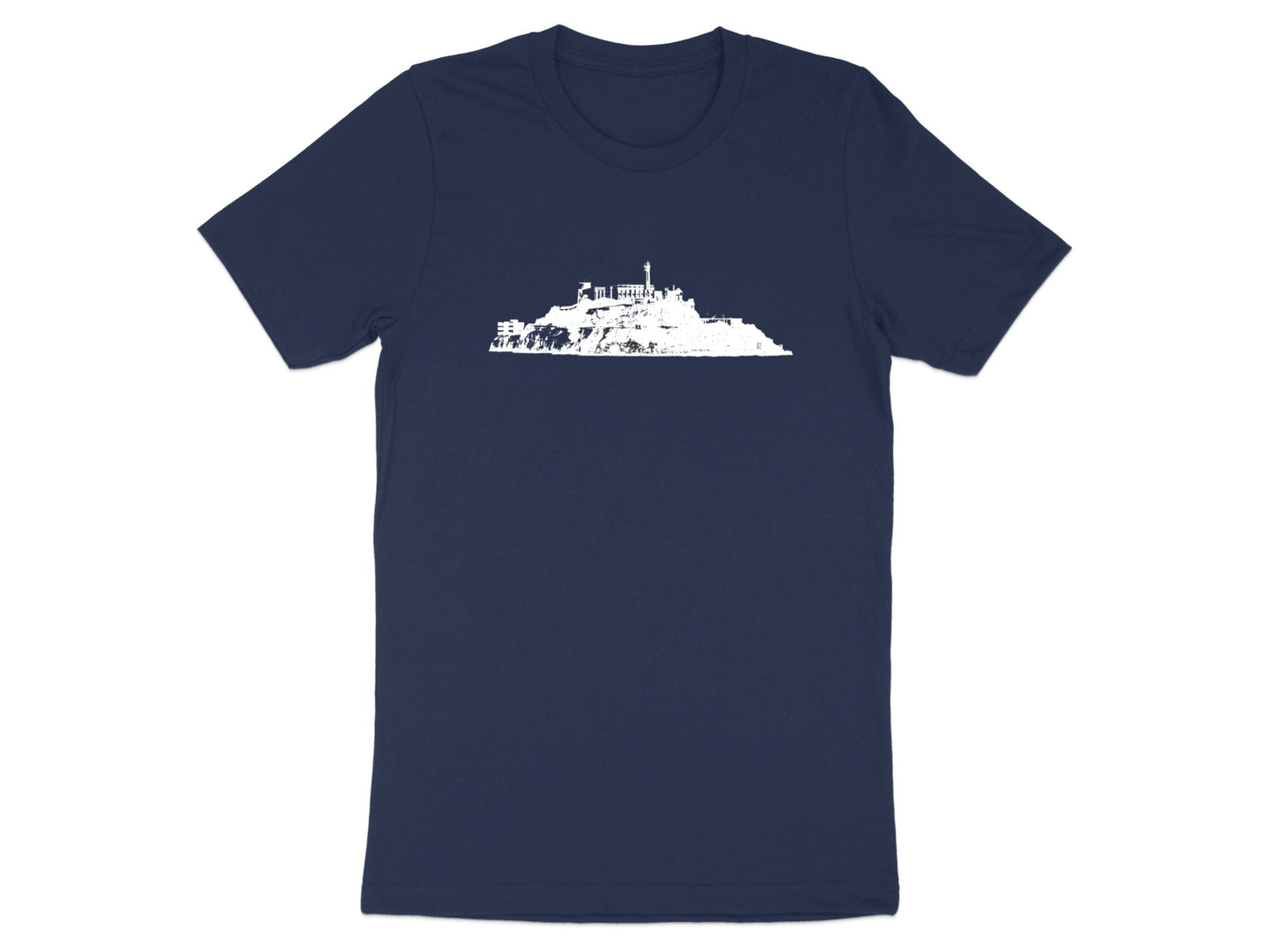 Alcatraz Island Prison Landscape T-Shirt