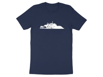 Alcatraz Island Prison Landscape T-Shirt