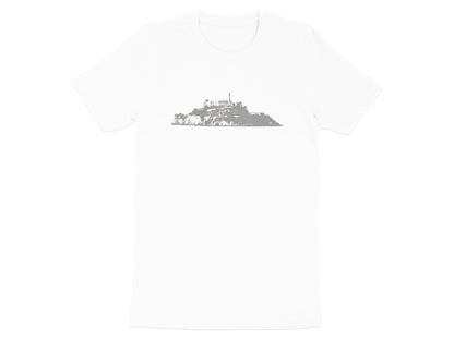 Alcatraz Island Prison Landscape T-Shirt