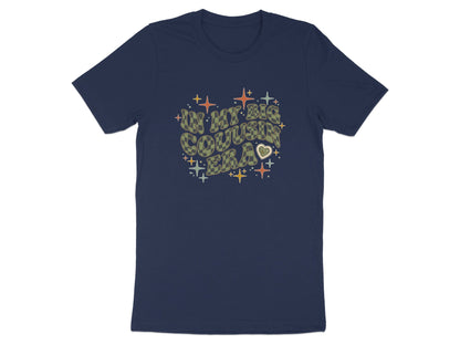 Groovy Big Cousin Era Retro Typography Tee