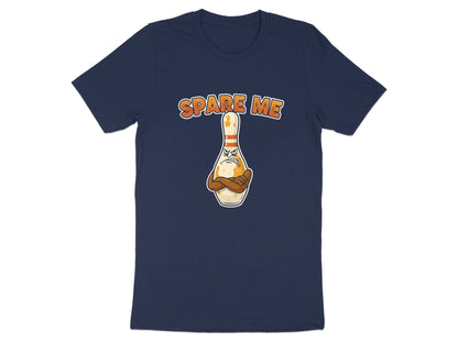 Spare Me Grumpy Bowling Pin Funny T-Shirt